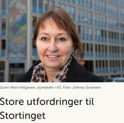 Regjering Hovedstyre/AU Storting