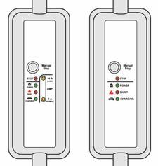 Praktisk informasjon F Kontrollere at ladelampen i instrumentbordet og at den grønne lampen CHARGING på kontrollboksen lyser vedvarende.