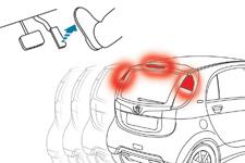 Sikkerhet Nødlys Automatisk tenning av stopplys Horn Visuell varsling ved