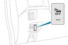 Sikkerhet Lydvarsel for fotgjengere* System som varsler fotgjengere om at bilen kommer. Funksjon Nøytralisering Under visse trafikkforhold kan dette systemet nøytraliseres. Trykk på denne knappen.