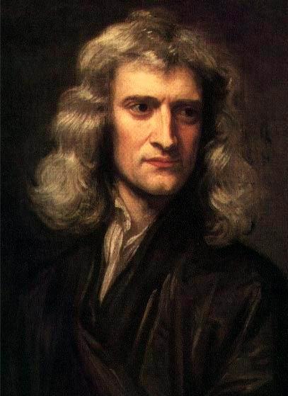 Isaac Newton (1642-1727) Banebrytende arbeider: