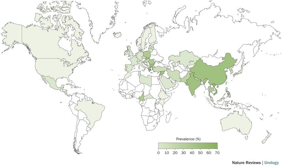 ESBL i verden kliniske isolater 2015: Prevalence of resistance to