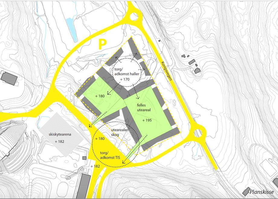 5.4. Detaljreguleringer Områdeplanen krever at det utarbeides detaljreguleringsplaner i utbyggingsområdene KBA 1 KBA 4. Det er flere momenter som må diskuteres nærmere hva gjelder detaljregulering.