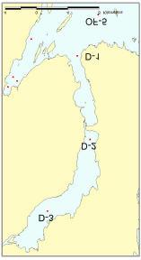2.1 Drammensfjorden Vannmassene i Drammens-fjorden er sterkt lagdelt med tilnærmet rent ferskvann i det øvre laget på grunn av Drammenselva.