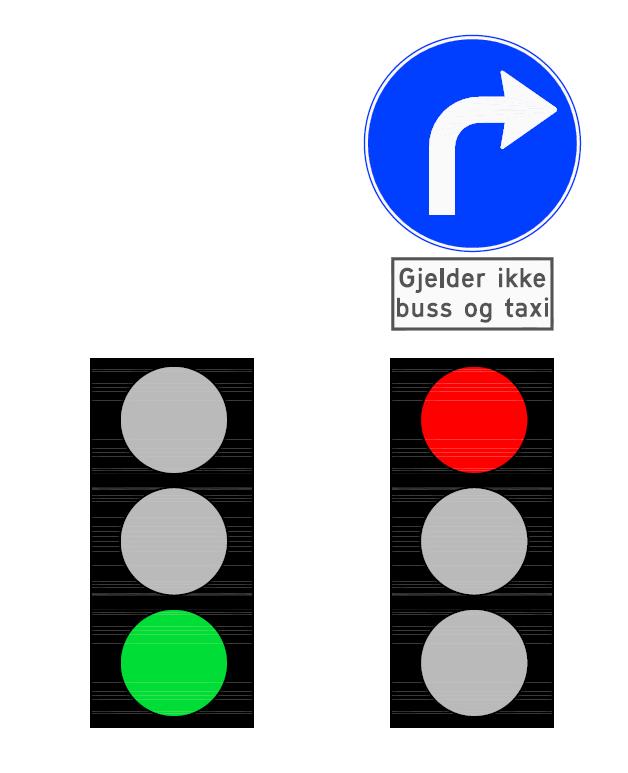 Denne løsningen krever at trekantøyens bredde må reduseres med 3,25m, vist med svart skravur.