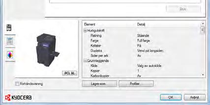Utskrift fra PC > Utskrift fra PC Utskrift fra PC Dette avsnittet beskriver utskriftsmetoden ved hjelp av KX DRIVER.