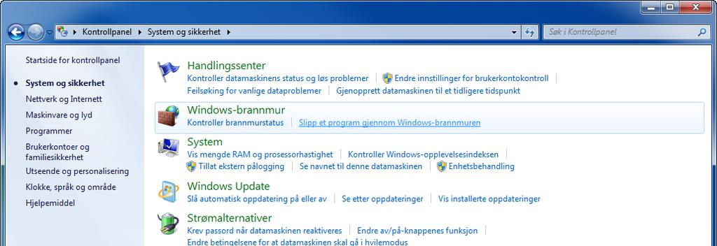 Klargjøring for bruk > Forberedelser for å sende et dokument til en delt mappe på en PC Konfigurering av