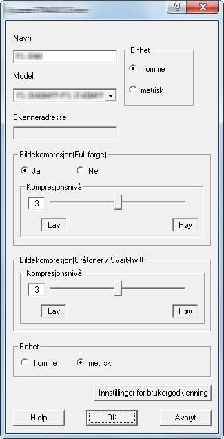 Installere og konfigurere maskinen > Installere programvare Innstilling av TWAIN-driver Registrer denne maskinen i TWAIN Driver.