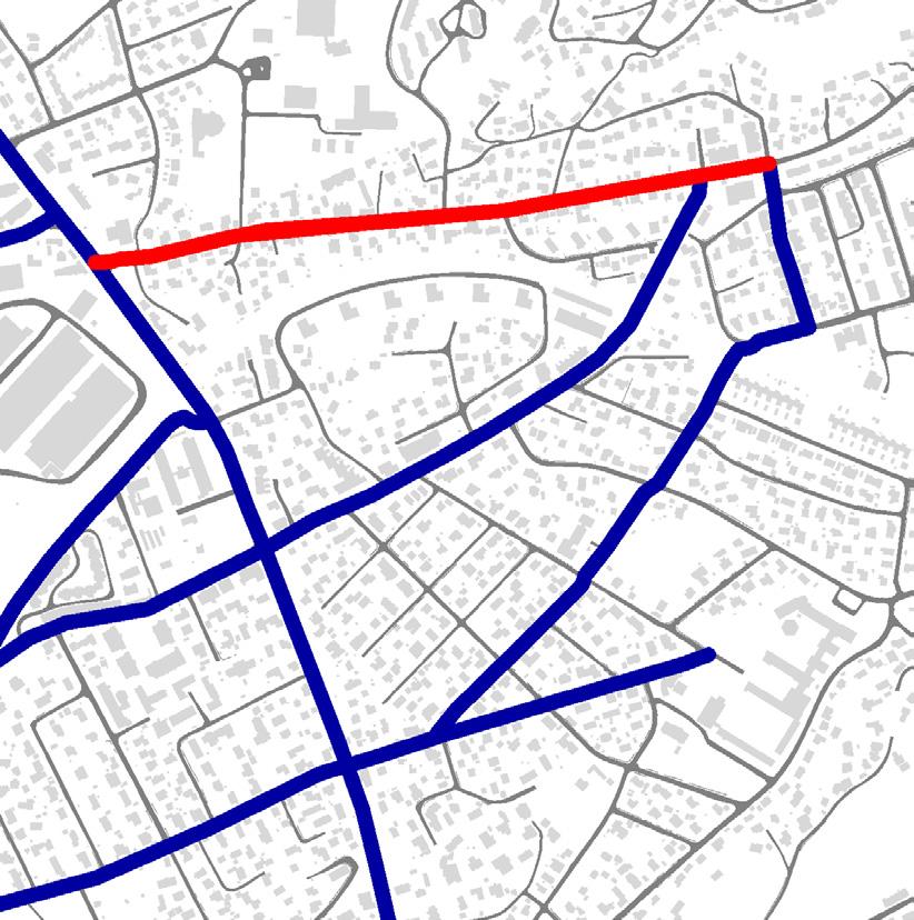 Dagens situasjon: Sykling i blandet trafikk.