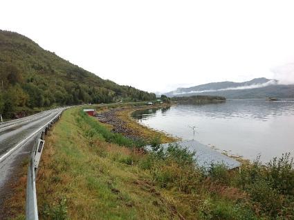 Bilde 129 LO 517 Sørfolda i Sørfold. Avgrensing m/stiplet linje. Bilde 130 LO 1749 Arnes i Ofotfjorden, Ballangen.