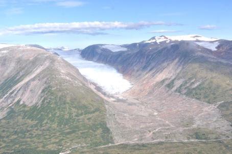 Hele eller deler av dalbunnen er preget av brearm. Skjærgårdspreg 0 - Borealt/alpint 0 Finnes både i boreal og alpin sone. Innsjøpreg 0 - Myrpreg 0 - Omfang 0 Sterkt naturpreg.