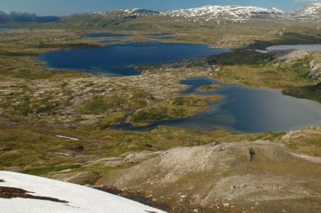 Bilde 28. LO 2271 Láhku i Gildeskål. Bilde 29 LO 2170 Bjøllåvatnet i Saltdal.