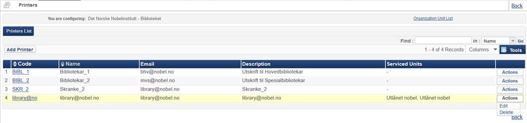 I Alma-menyen, velg Fulfillment > Fulfillment Configuration > Configuration Menu. 17.