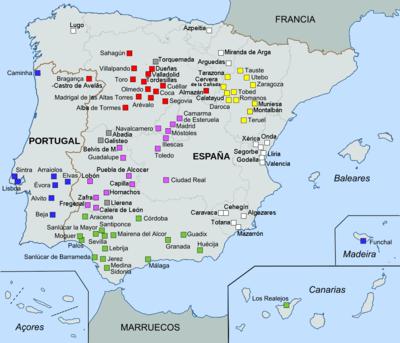 .. Mest framtredende i Aragon, der den er kåret til del av verdens kulturarv.