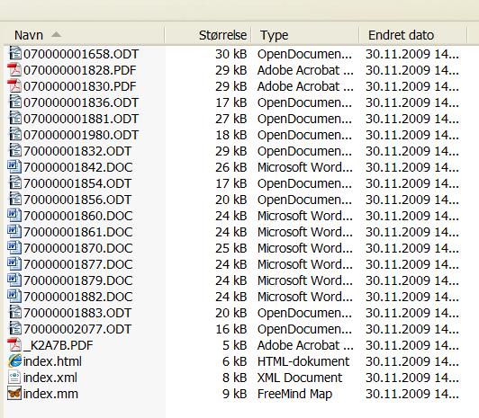 224 Papirløse møter Her kan du ha PDF-, ZIP-, EXE- og OneNote-filer som er produsert, samt filer du har trukket inn i fra utforskeren.