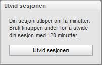 26 Dette er EDB Sak og Arkiv 1.6.7 Automatisk utlogging Du logger ut av EDB Sak og Arkiv ved å klikke Logg ut oppe til høyre i vinduet.