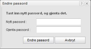 Om EDB Sak og Arkiv åpner en et vindu med informasjon om EDB Sak og Arkiv, om EDB ErgoGroup ASA og om viktige lenker og telefonnummer for brukerstøtte.