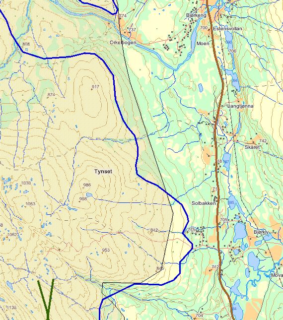 Behandle søknad om vald 1.