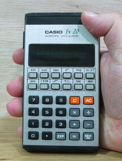 Casio FX-20 1975 1.