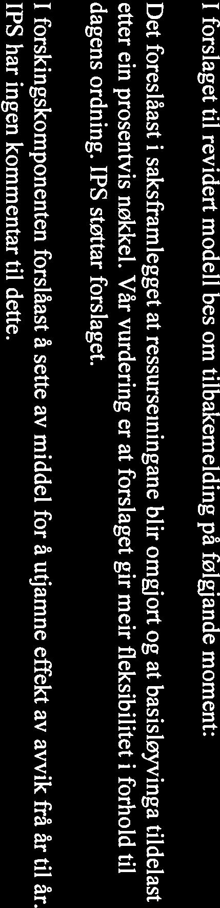 Forslag til loysing: For studie som har auka i opptak av studentar bereknast inntekter frã studiepoeng med basis i UiT sin sentra!e model!