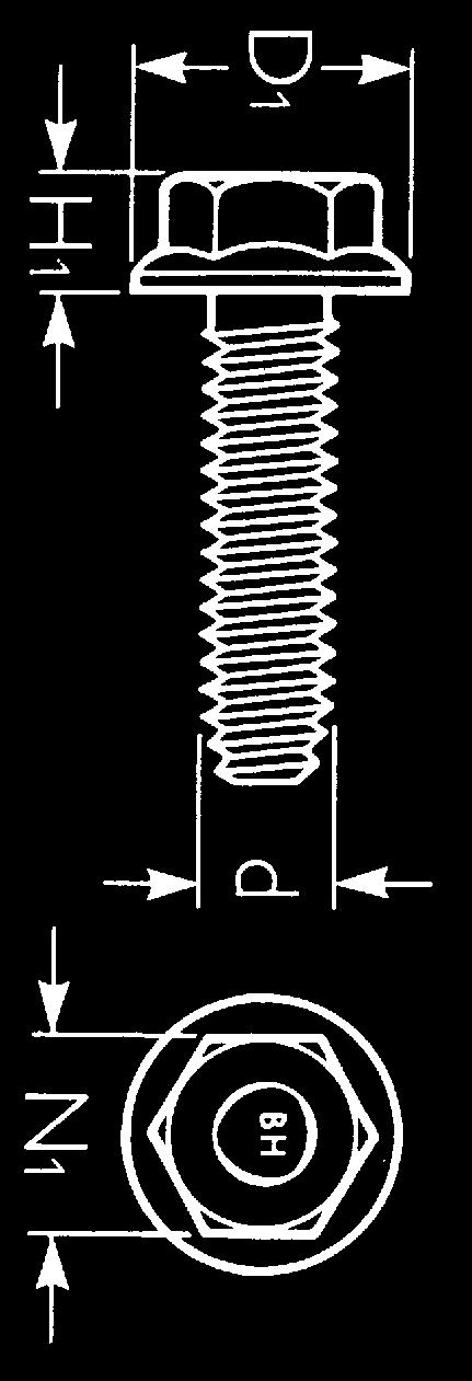 Teknisk informasjon Gjengeformende skruer DIN 7500 Skruer Hodeformer: DIN 6921 DIN 912 DIN 965 DIN 7985 Mekaniske