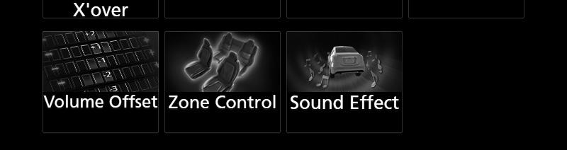 Lydkontroll Når lyden for bakre høyttaler byttes, vil lydkilden som kommer ut gjennom AV OUTPUT-terminalen også byttes til samme kilde.