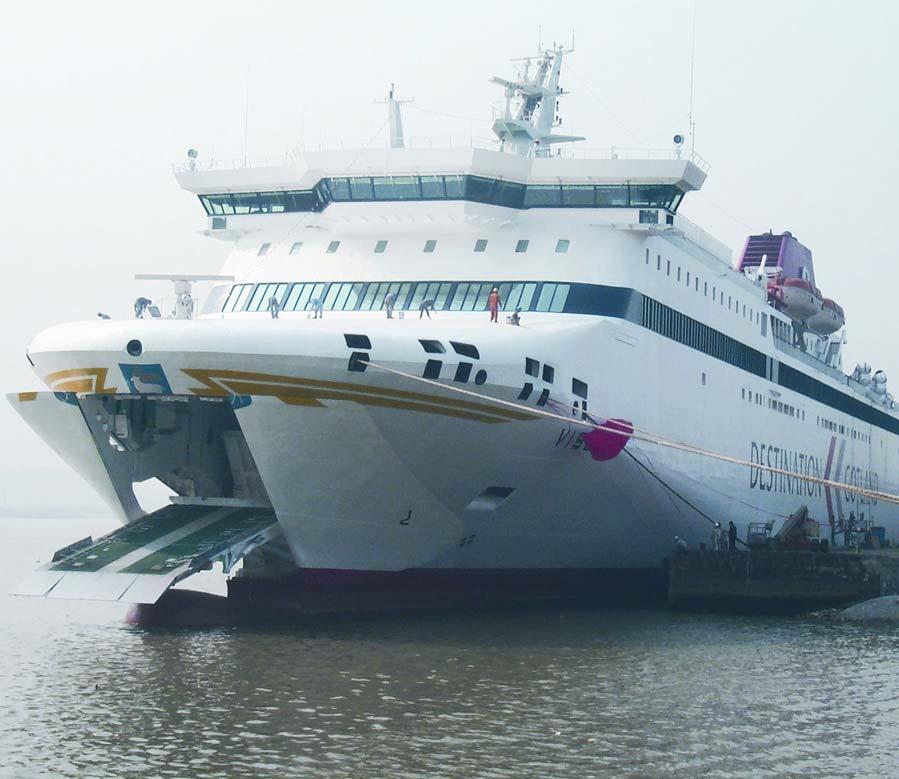 Dry Cargo Handling RoRo, Lukedeksler, Sideporter, Cruise og Yachts Meget god drift og inntjening for divisjonen i kvartalet, som har resultert i rekordresultater i 2006 på alle nivåer for divisjonen.