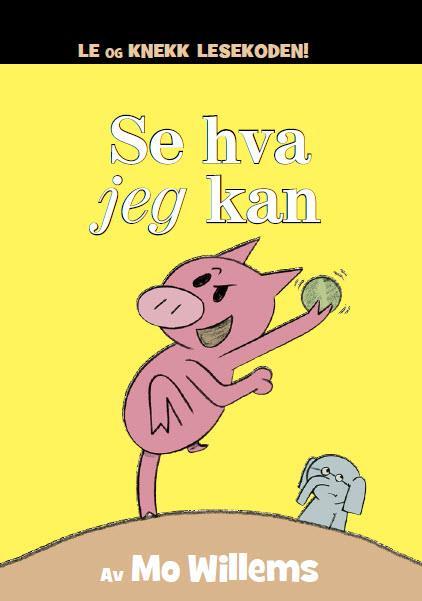 Se hva jeg kan! Oversatt av komiker Anders Bye Le & knekk lesekoden Anders Bye er en av Norges mest kjente komikere. Han er nå blitt pappa selv og forelsket seg i barnebøkene om Elefant & Gisse.