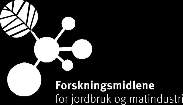 1 Rapport: Forskningsmidler over jordbruksavtalen Avdeling: Avdeling for landbruksproduksjon Seksjon for forskning, velferds-