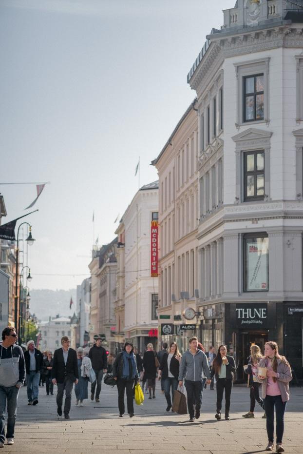 Oslo er en typisk gåby!