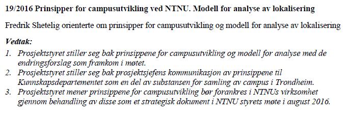 Referat fra prosjektstyrets møte 9.