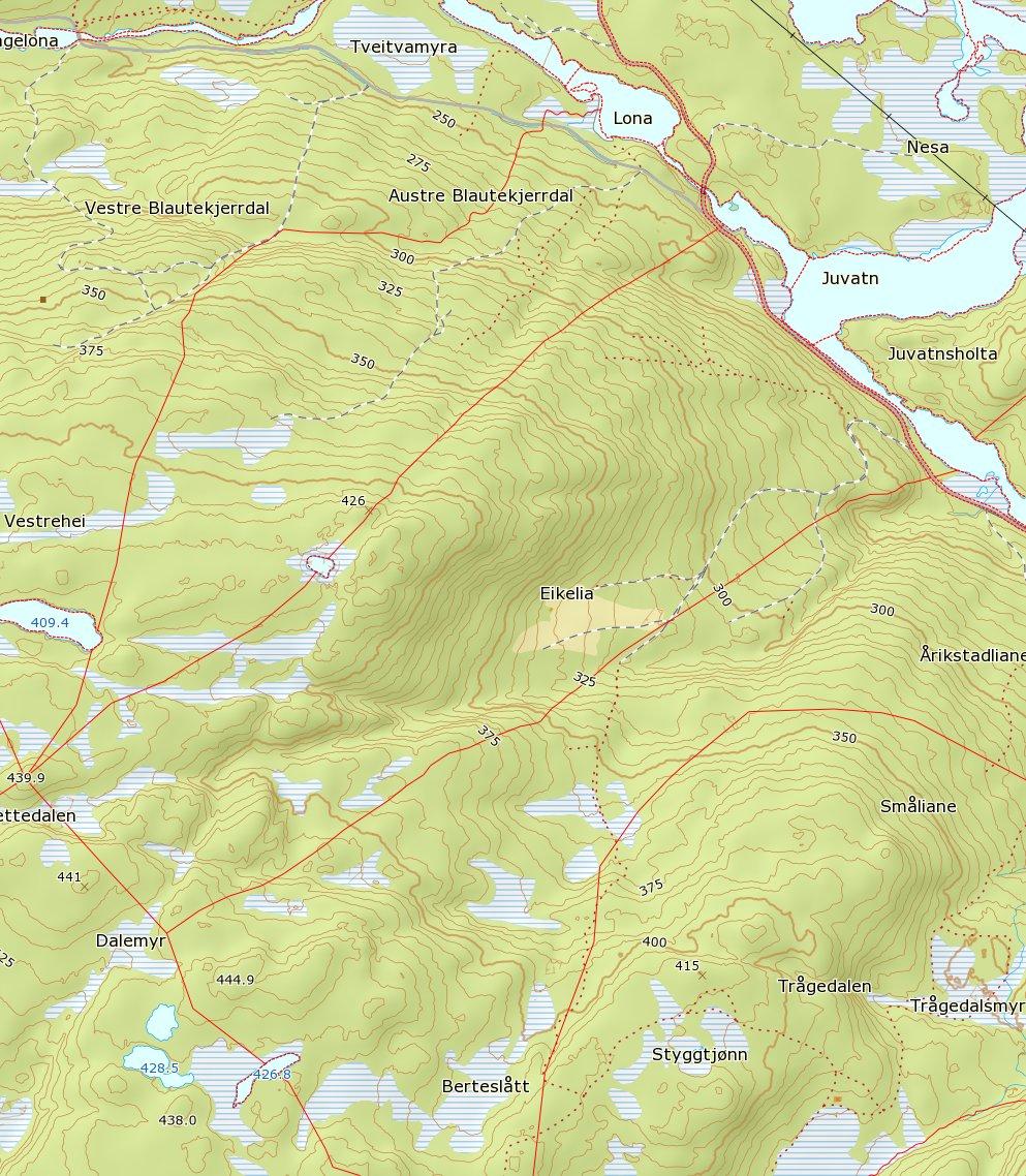 Markslag (AR5) 13 klasser 0 100 200 300m Målestokk 1 :