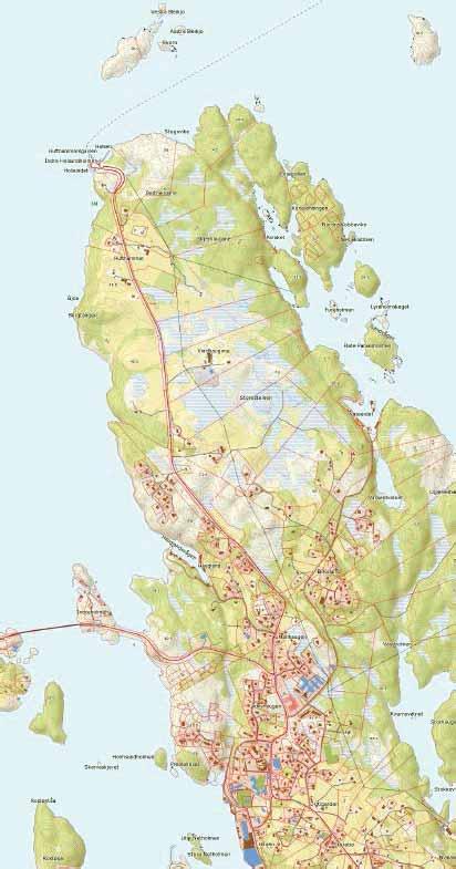 Planskildring Haugland, Austevoll kommune datert 28.05.2015 Aust for planområdet er ein ny plan også starta opp.