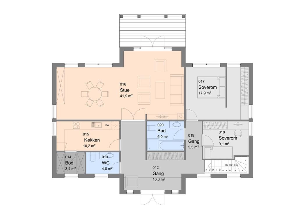 3 m2 15 m2 159 m2 utleidel