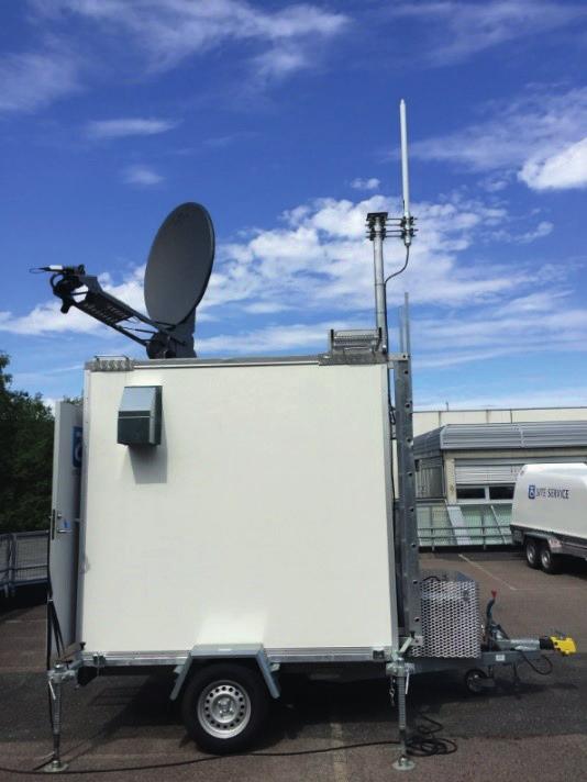 De øvrige kan gi midlertidig lokal dekning. En transportabel basestasjon er en tilhengervogn der basestasjon, strømforsyning, batteri, aggregat og antenne er montert.