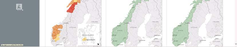 no Nyheter: Snøskred, jordskred, ulykkesrapporter Hensikten med å etablere nettstedet var å tilby en lettlest og samordnet tjeneste for å varsle om naturfarer i Norge.