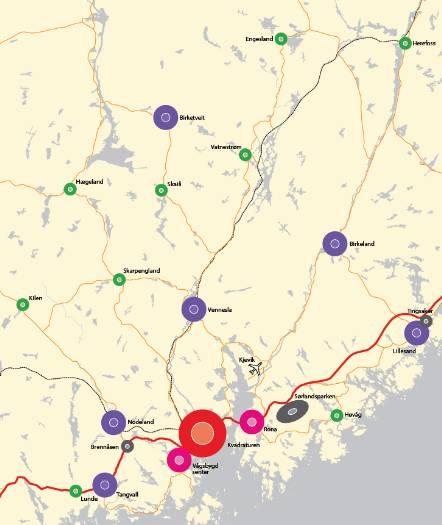 7. Bærekraftig samfunnsutvikling 7.1 Lillesand i regionen Slik har vi det Alle kommuner utfører de samme oppgavene.