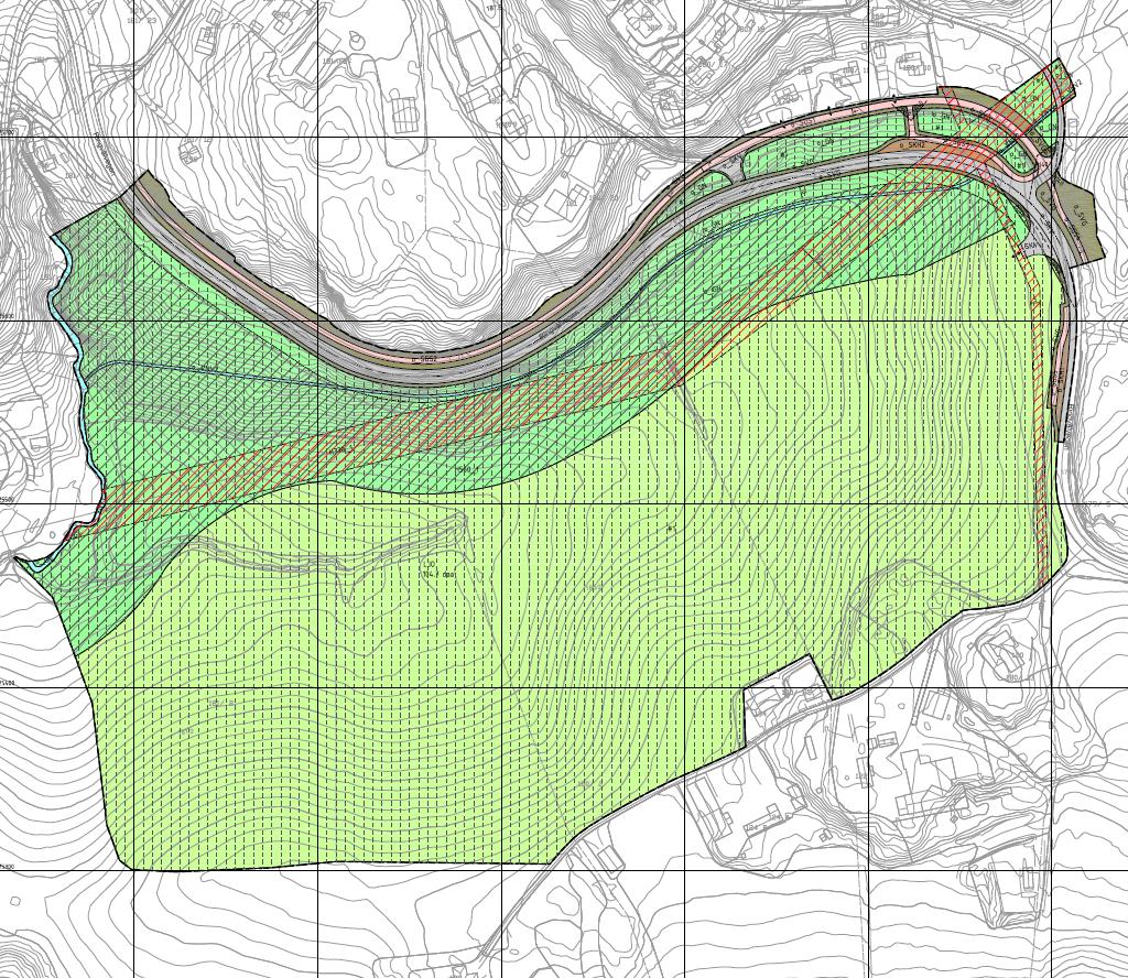 Planområdet ligger ved Ringvålvegen, sørvest i Trondheim kommune. Planområdet omfatter deler av de private eiendommene 180/1, 180/2, 181/1, 181/2, 179/1 og 179/5. Planområdet består av ca.