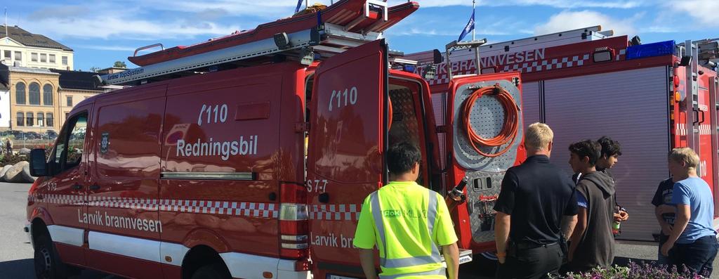 Larvik Brannvesen Beskrivelse av dagens virksomhet Består av: Brann- og ulykkesberedskap Forebyggende brannvern og tilsyn Feiing av fyringsanlegg Virksomhetsomtale: Det er viktig å gi kommunens