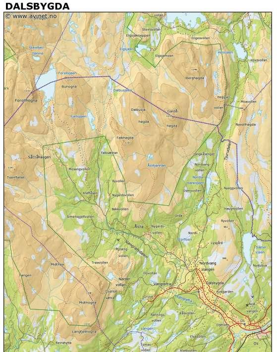 «Vangrøftdalen» er et stort