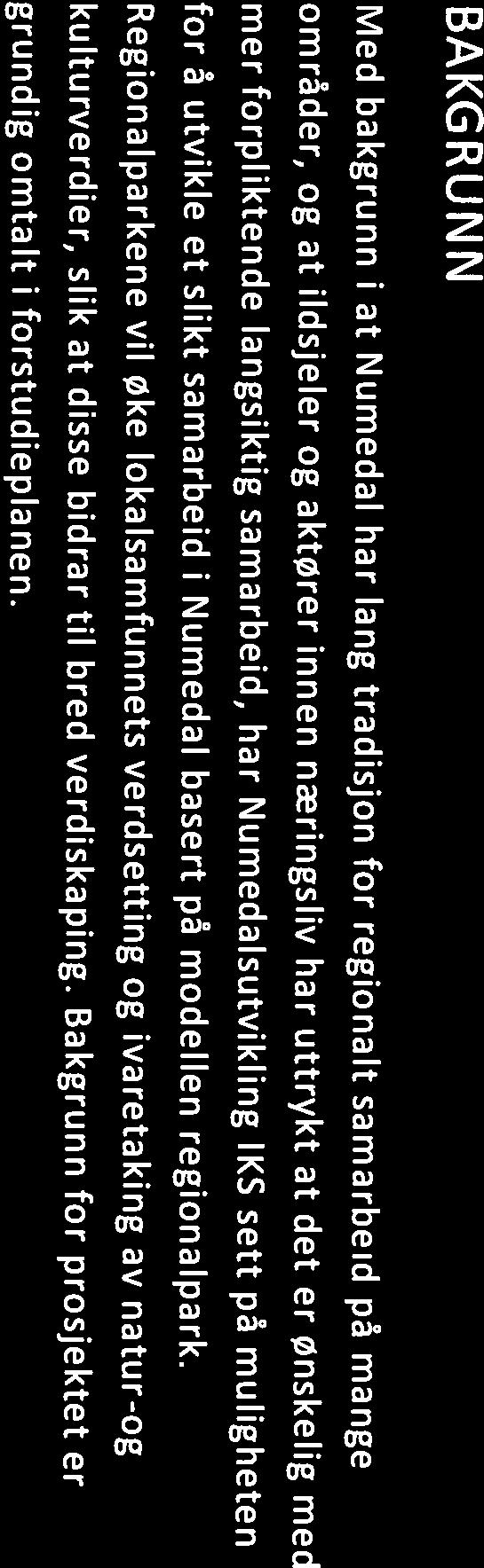 Fagrapport fra forstulde ()lj[k BAKGRUNN Nurnedaisutviktng IKS Med bakgrunn i at Numedal har lang tradisjon for regionalt samarbeid på mange områder, og at ildsjeler og aktører innen næringsliv har