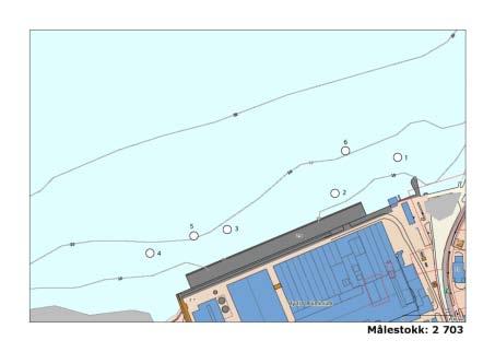 2.2 Prøvetaking og bakgrunnsdata Vurderingen er basert på analyse av sedimentprøver tatt innenfor området som forventes å være påvirket av propellerosjon utenfor kaiene til Hydro Aluminium.