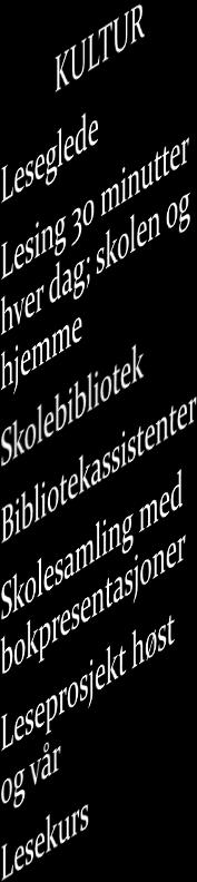 STRUKTUR Leseplan 1.-10.trinn med felles standard for: - lesestimulering, - bruk av skolebibliotek - lese- og læringsstrategier - metoder - kartlegging og tiltak Helhetlig leseopplæring fra 1.