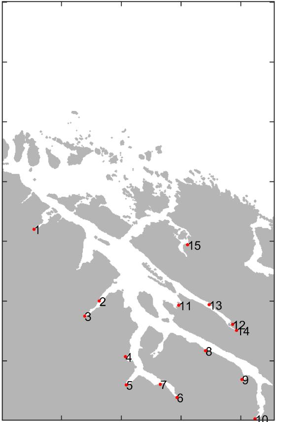 Vi finner at denne metoden gir en god tilpasning til de observerte data for Eira, der Finstad et al.