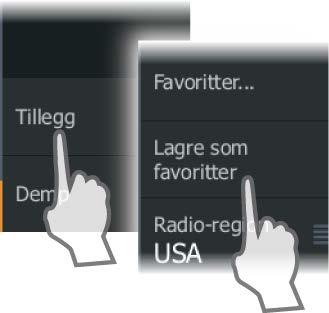 Sirius-radio (bare Nord-Amerika) Kanalliste Kanallisten