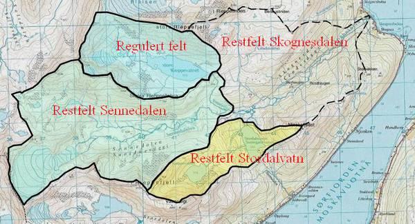 AVGRENSING AV TILTAKS- OG INFLUENSOMRÅDET Tiltaksområdet består av alle områder som blir direkte fysisk påvirket ved gjennomføring av det planlagte tiltaket og tilhørende virksomhet (jfr.