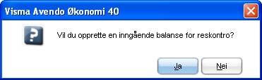 Nederst til venstre, i Totalsum, ser du hele tiden balansen du har registrert totalt. Når du er ferdig med registreringen, skal totalsummen være 0.