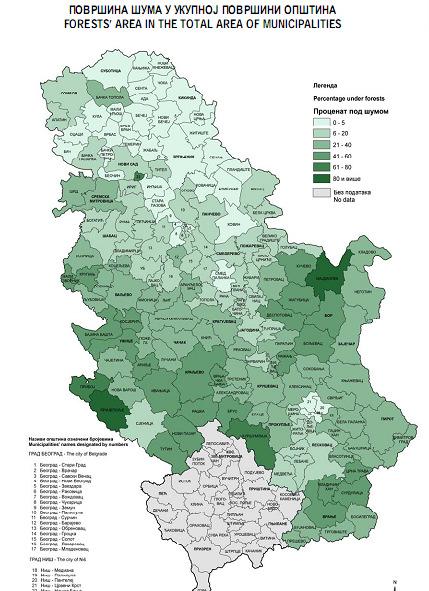 3. ANALIZA SNABDEVANJA PRIMARNOM BIOMASOM Sa teritorijom od 77 474 km 2 i 7,4 miliona stanovnika (bez teritorije Kosova i Metohije) Srbija pripada grupi evropskih zemalja srednje veličine.