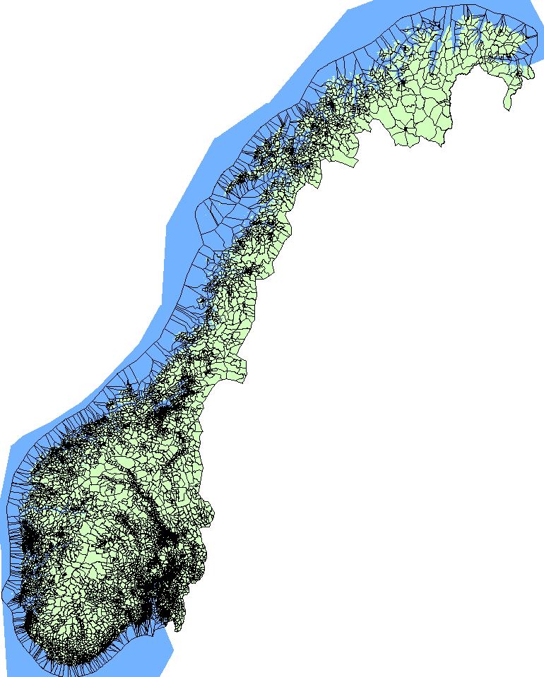 Hvordan påvise regionforstørring?