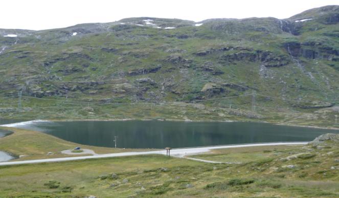 4.3.1 Vetlebotnvatnet Vetlebotnvatnet (innsjønummer 1498) ligg i Aurlandvassdraget i Aurland kommune (figur 39).